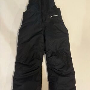 Arctix Kids Black Insulated snow bibs